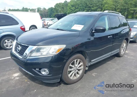 2014 Nissan Pathfinder Sl from USA, damaged, VIN 5N1AR2MN9EC708258
